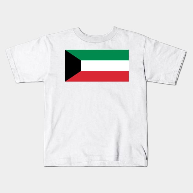 Kuwait Kids T-Shirt by Wickedcartoons